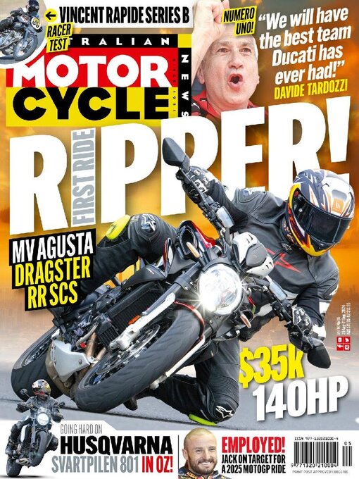 Title details for Australian Motorcycle News by Citrus Media Digital Pty Ltd - Available